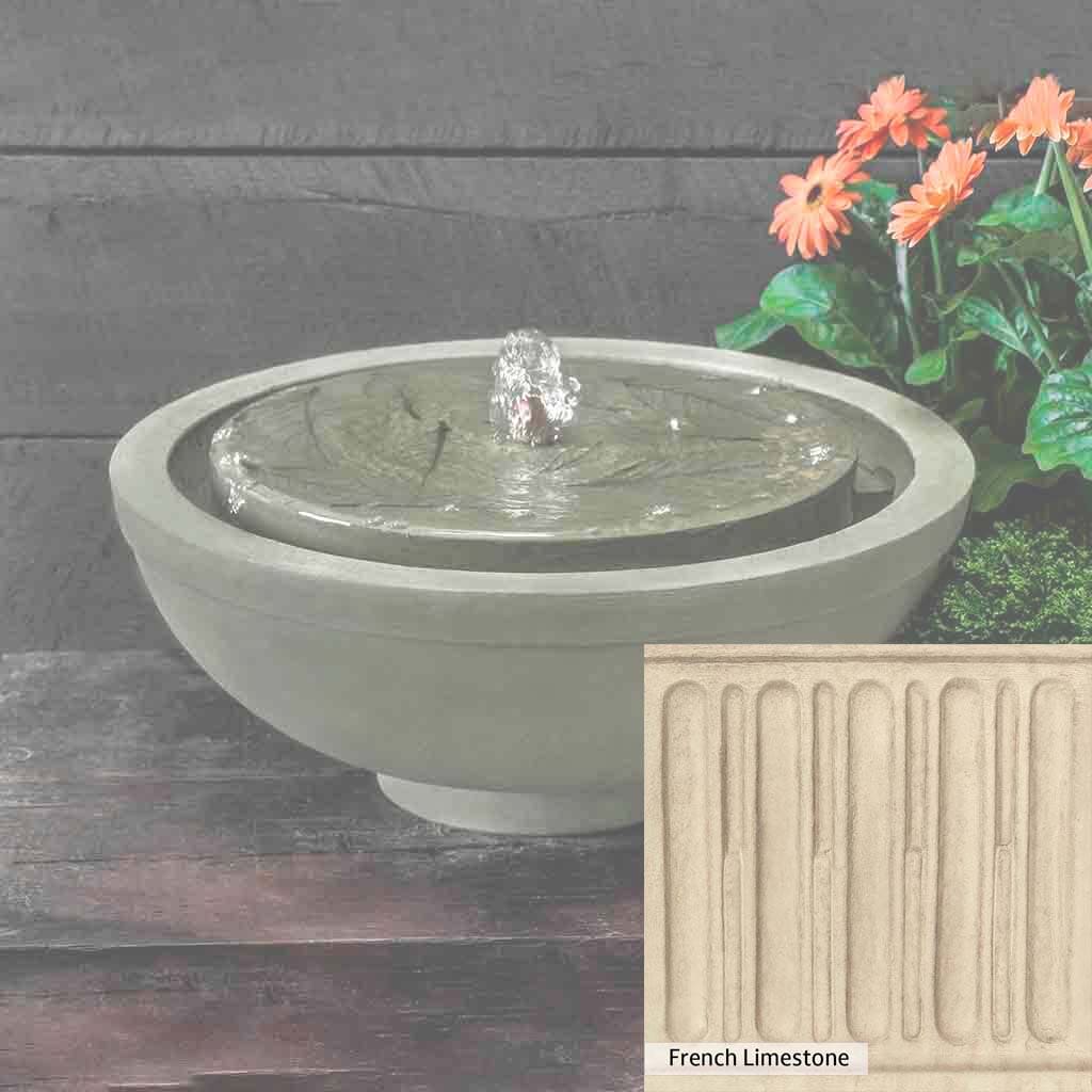 Campania International Hydrangea Leaves Garden Terrace Fountain - Image 14