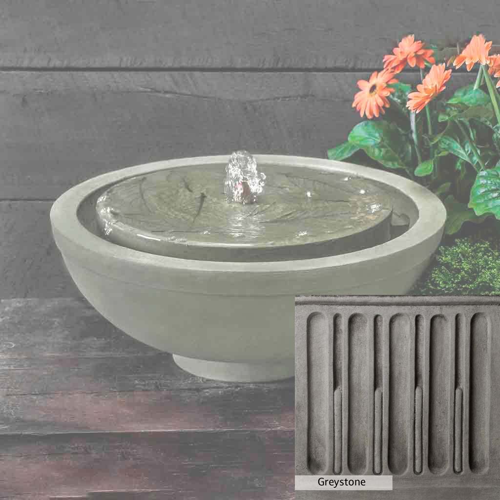 Campania International Hydrangea Leaves Garden Terrace Fountain - Image 15