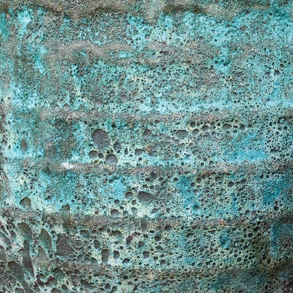 Campania International Knossos Planter in Verdigris set of 2 - Image 2