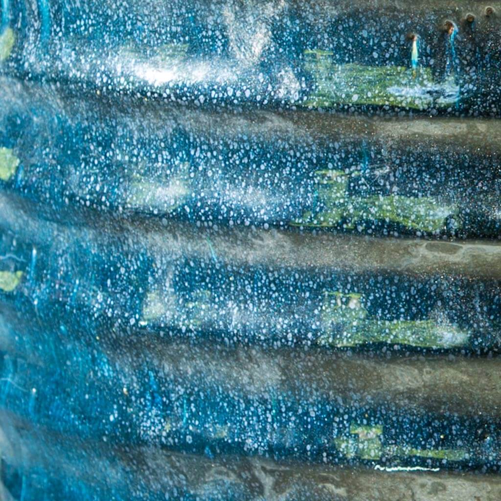 Campania International Linea Planter in Indigo Rain set of 3 - Image 3