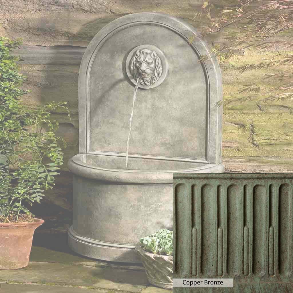 Campania International Lion Wall Fountain - Image 11