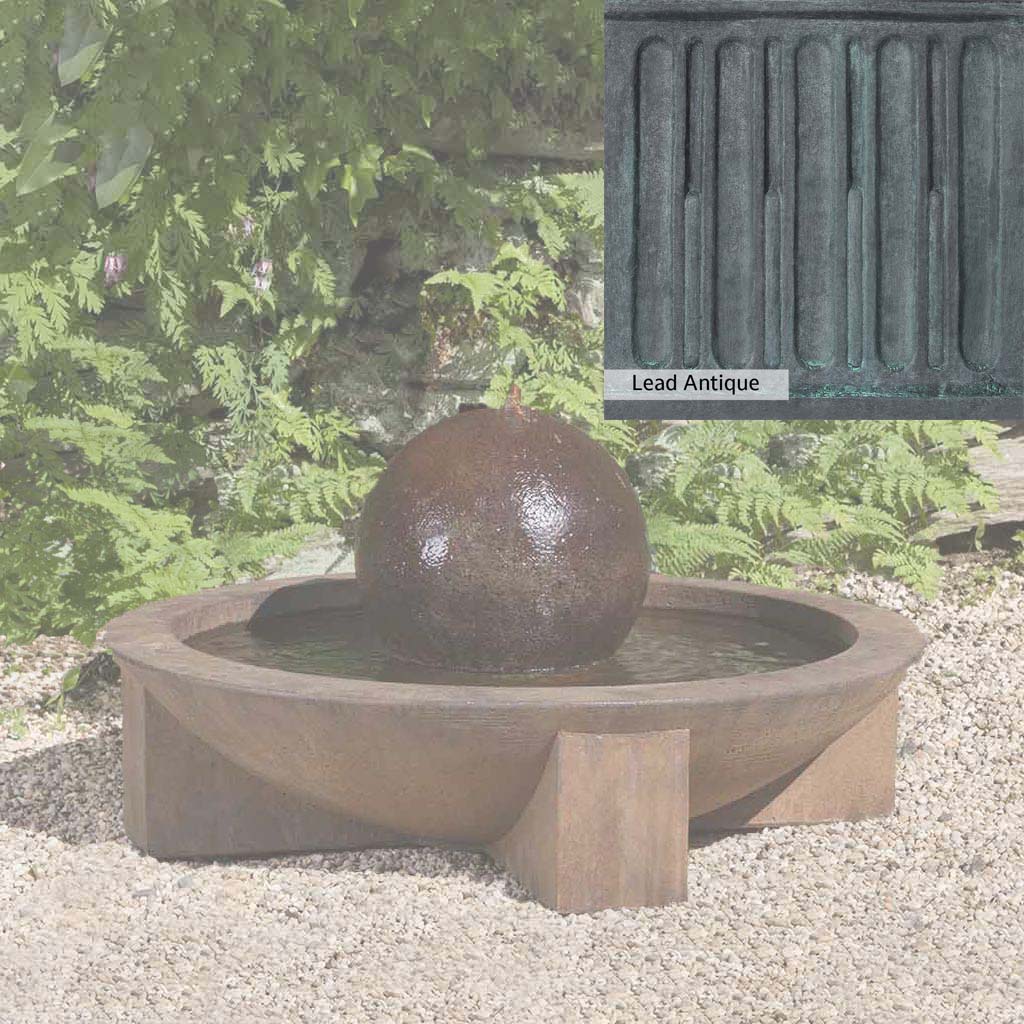Campania International Low Zen Sphere Fountain - Image 4