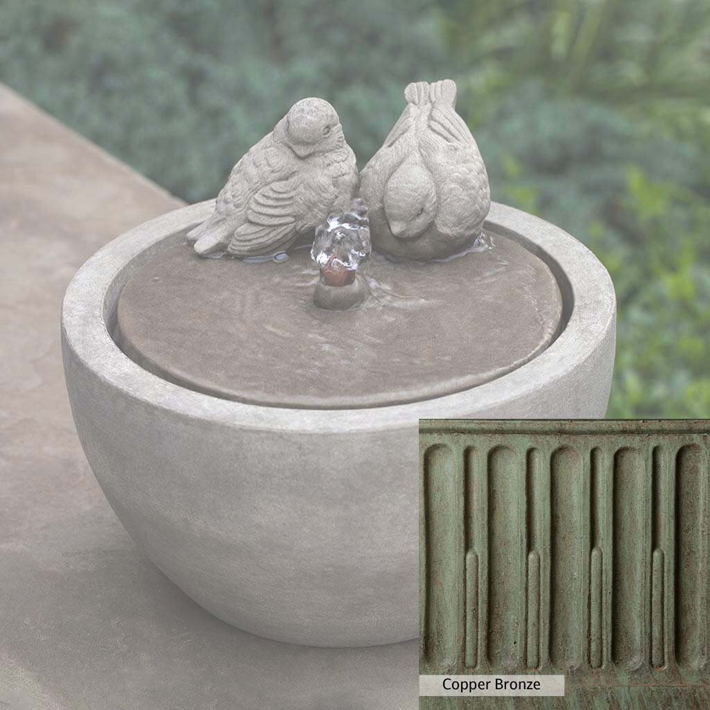 Campania International M-Series Bird Fountain - Image 11