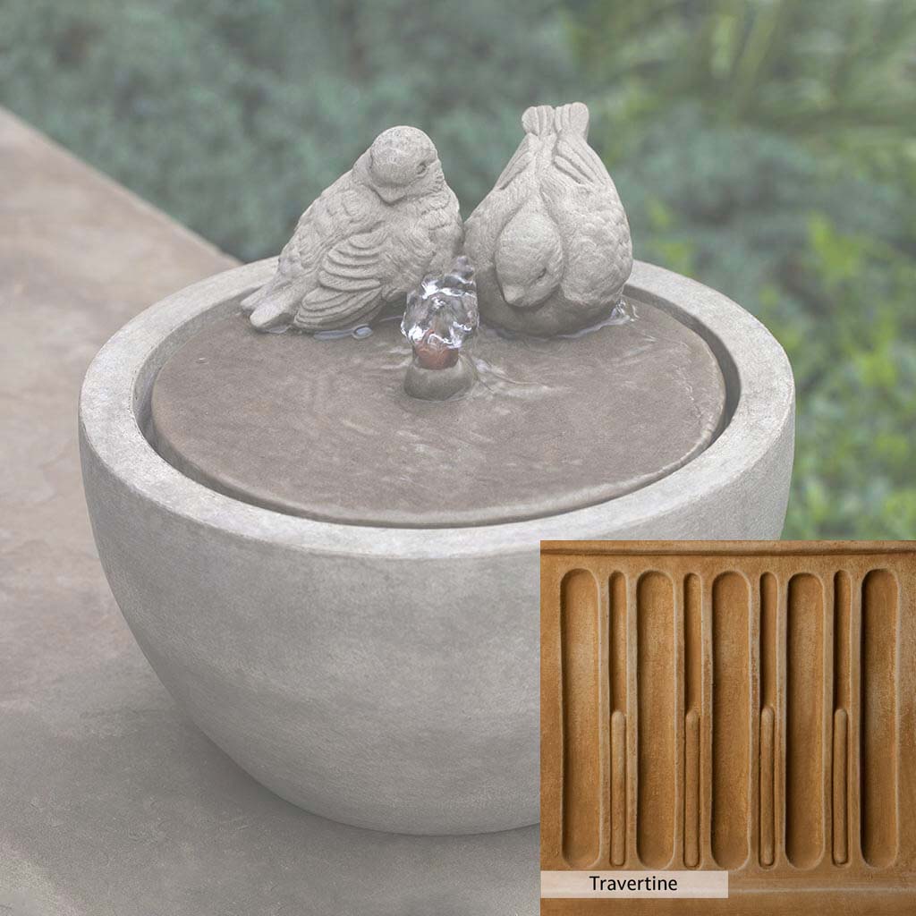 Campania International M-Series Bird Fountain - Image 7