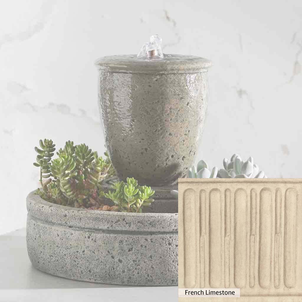 Campania International M-Series Rustic Spa Fountain with Planter - Image 14
