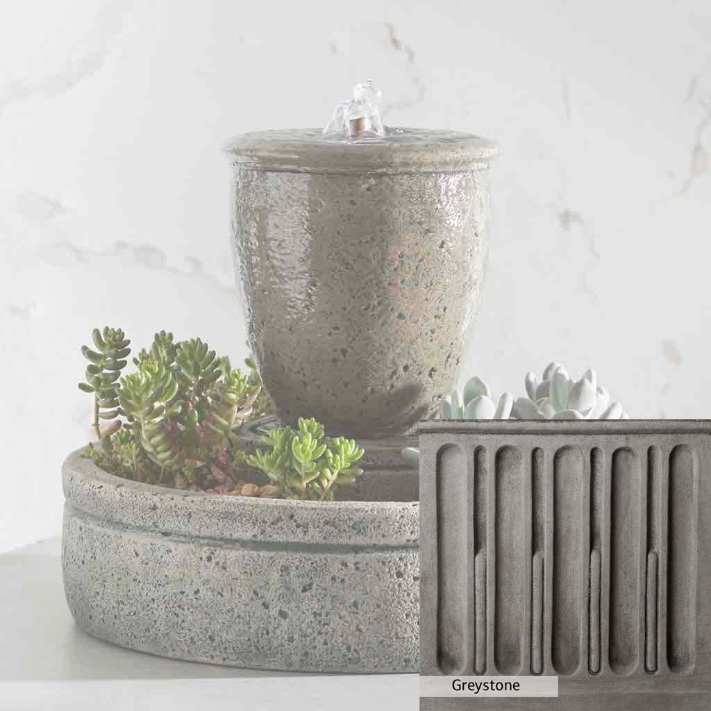 Campania International M-Series Rustic Spa Fountain with Planter - Image 15