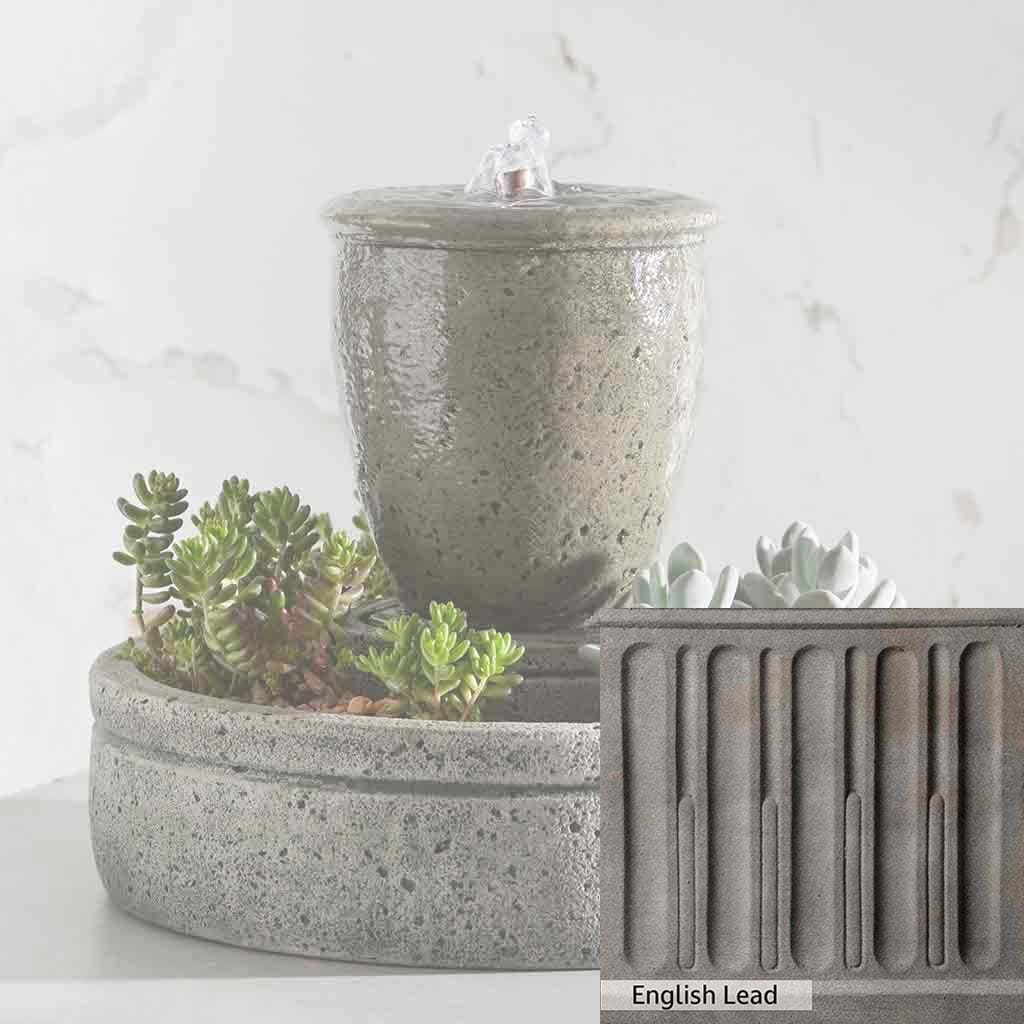 Campania International M-Series Rustic Spa Fountain with Planter - Image 16
