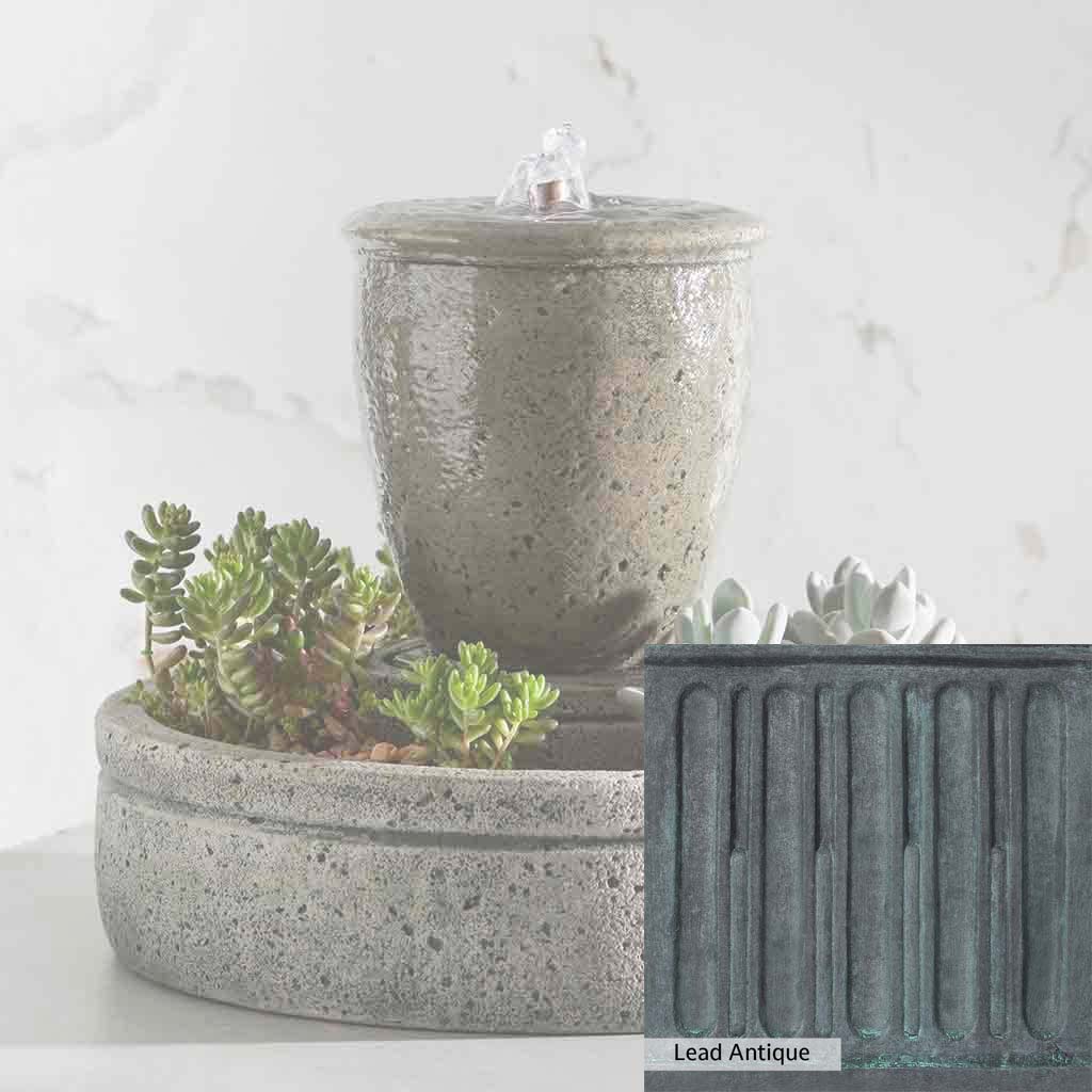 Campania International M-Series Rustic Spa Fountain with Planter - Image 3