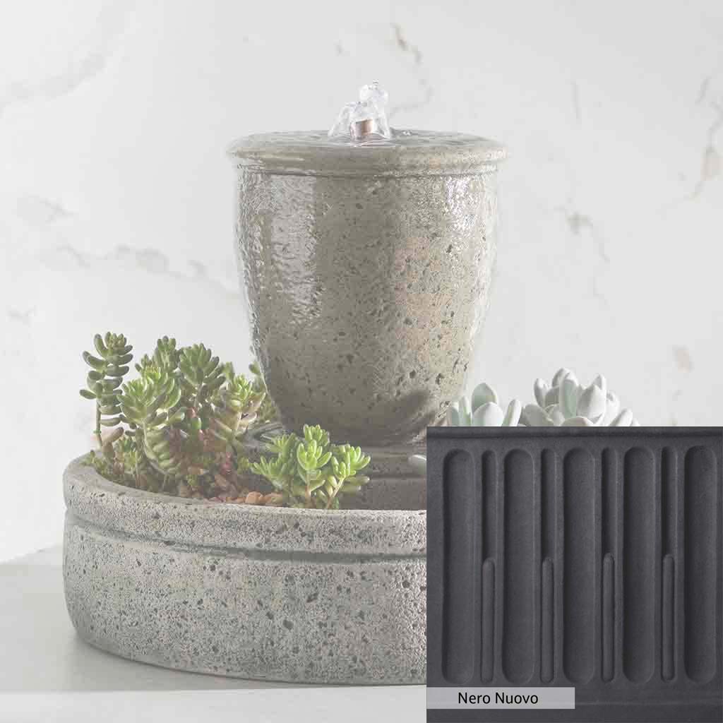 Campania International M-Series Rustic Spa Fountain with Planter - Image 5