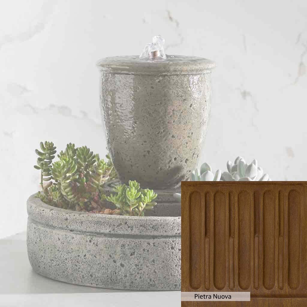 Campania International M-Series Rustic Spa Fountain with Planter - Image 6