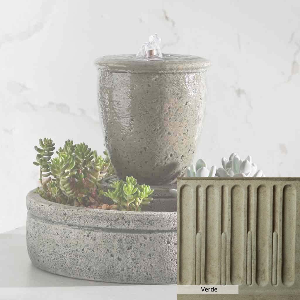 Campania International M-Series Rustic Spa Fountain with Planter - Image 8