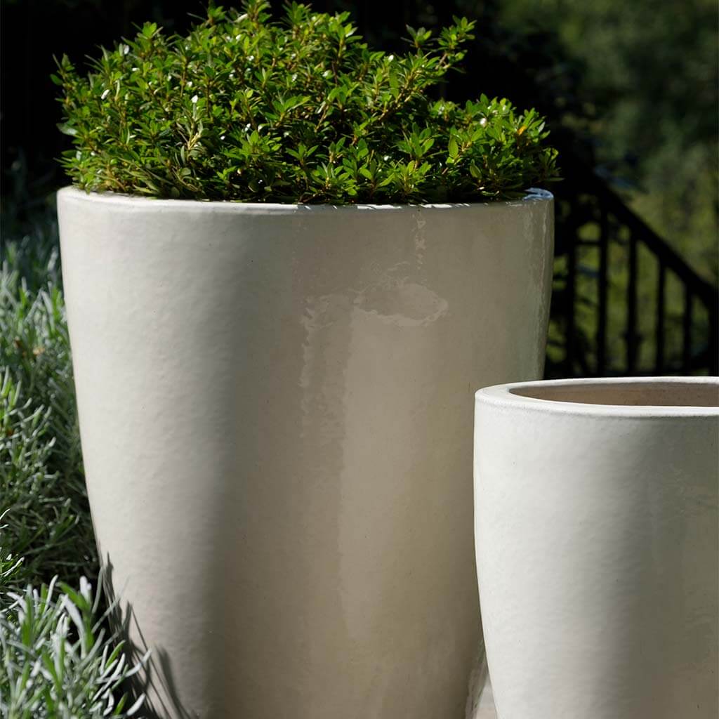 Campania International Marta Planter in Cream set of 3 - Image 3