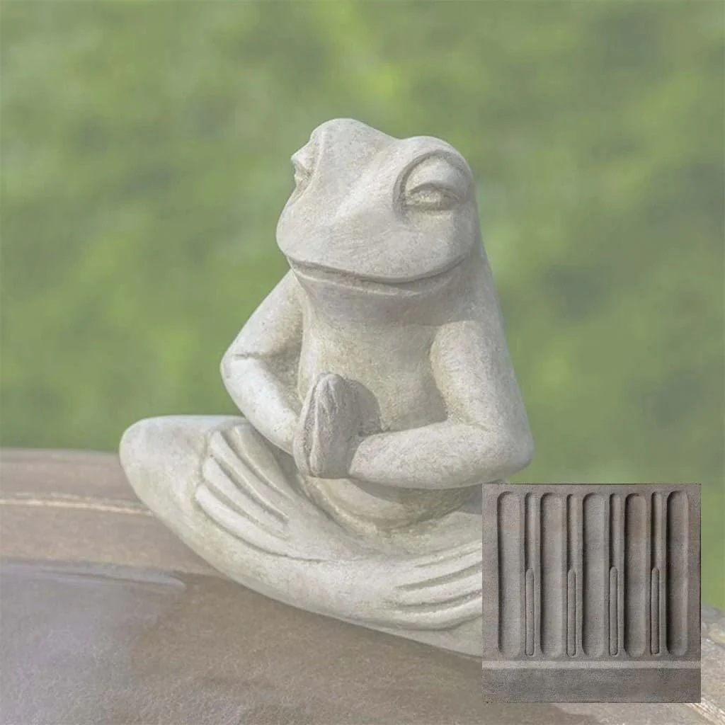 Campania International Meditation Frog Statue - Image 15