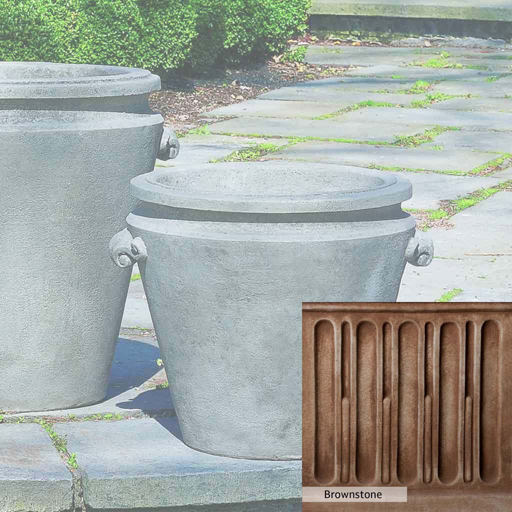 Campania International Scroll Handle Medium Planter - Image 3