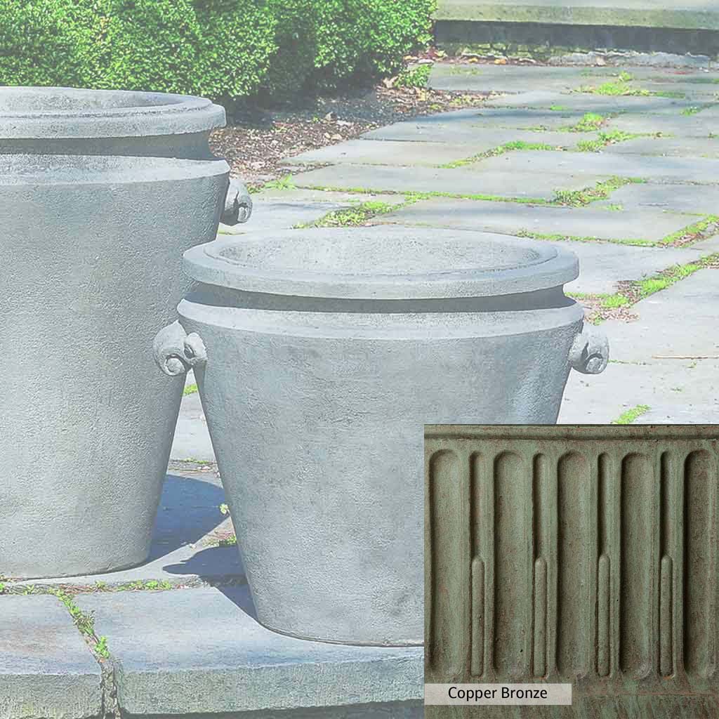 Campania International Scroll Handle Medium Planter - Image 4
