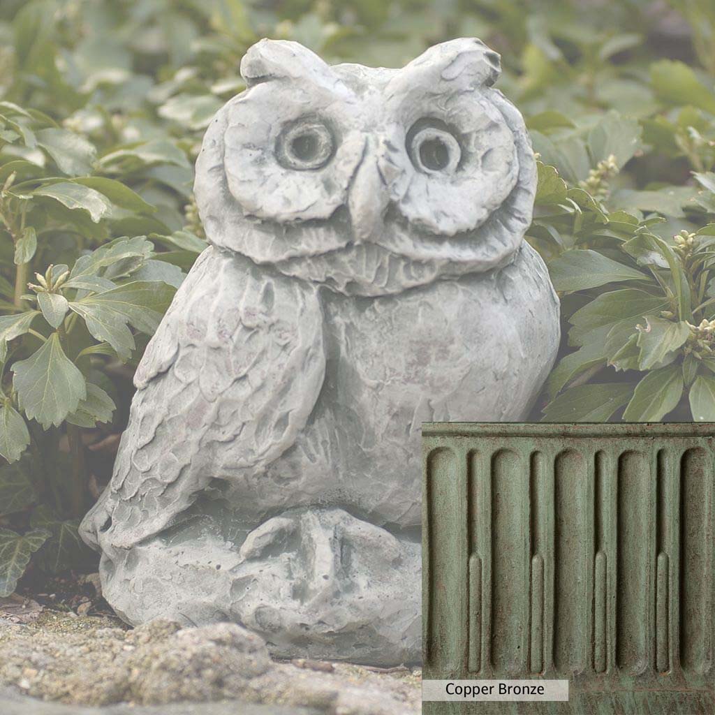Campania International Merrie Little Owl Statue - Image 10