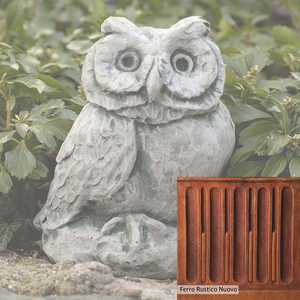 Campania International Merrie Little Owl Statue - Image 12