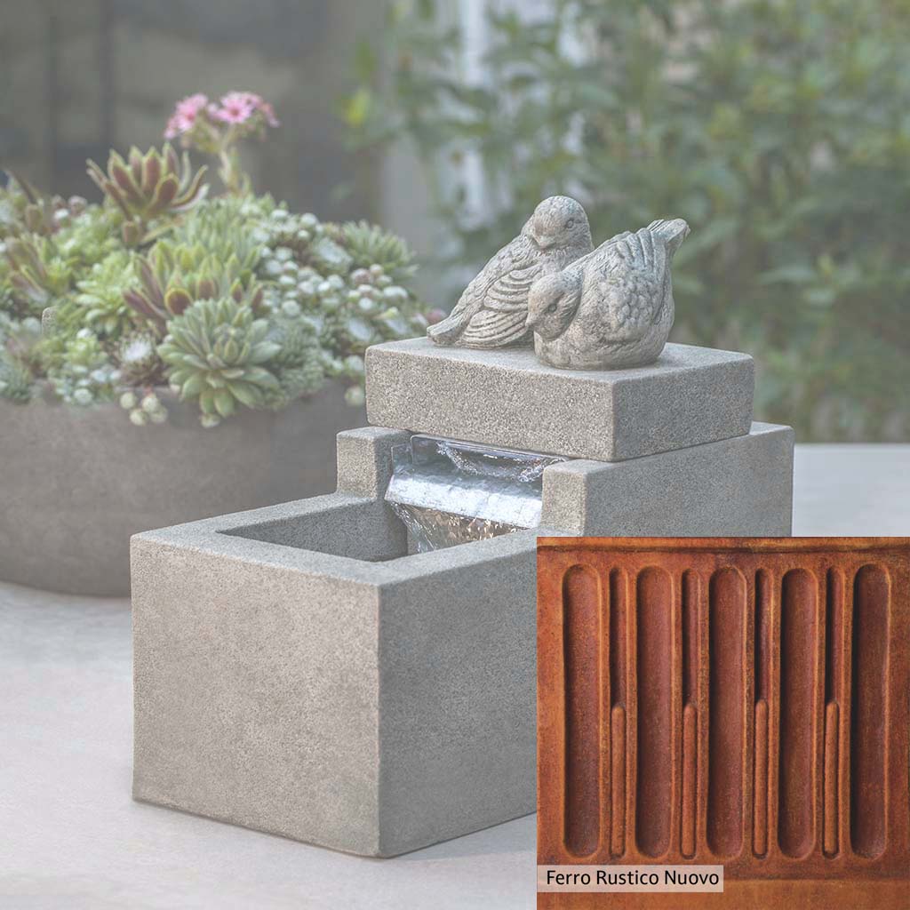 Campania International Mini Element Bird Fountain - Image 13