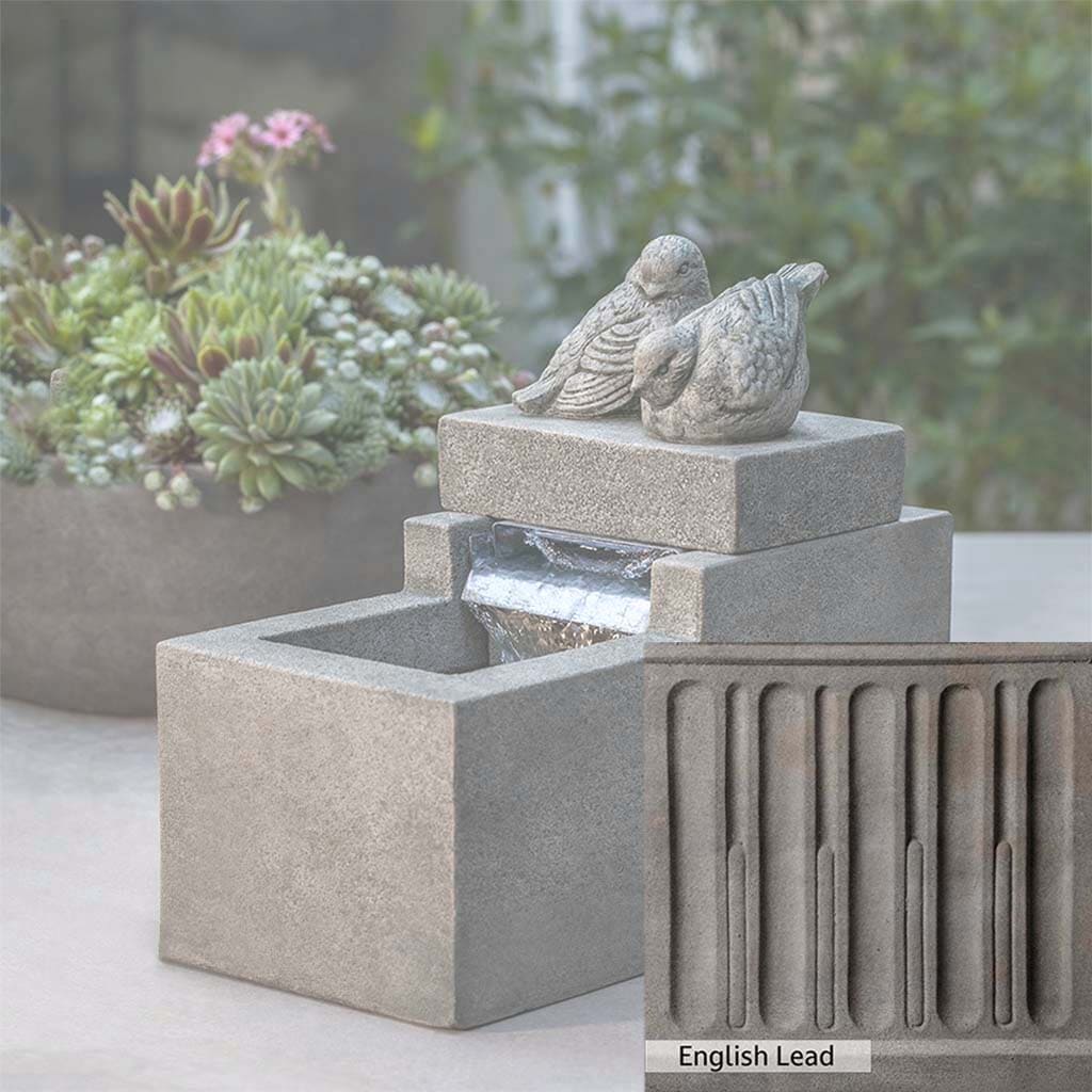 Campania International Mini Element Bird Fountain - Image 16