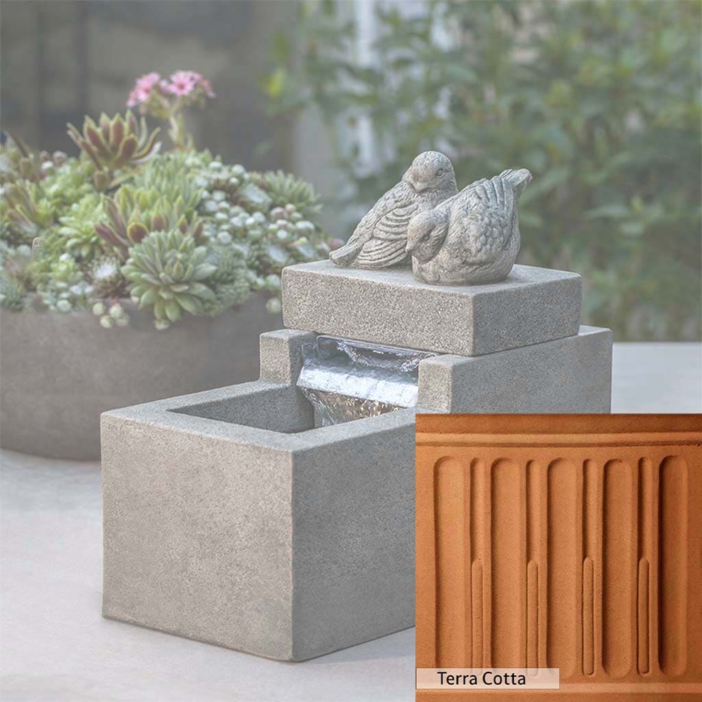 Campania International Mini Element Bird Fountain - Image 17