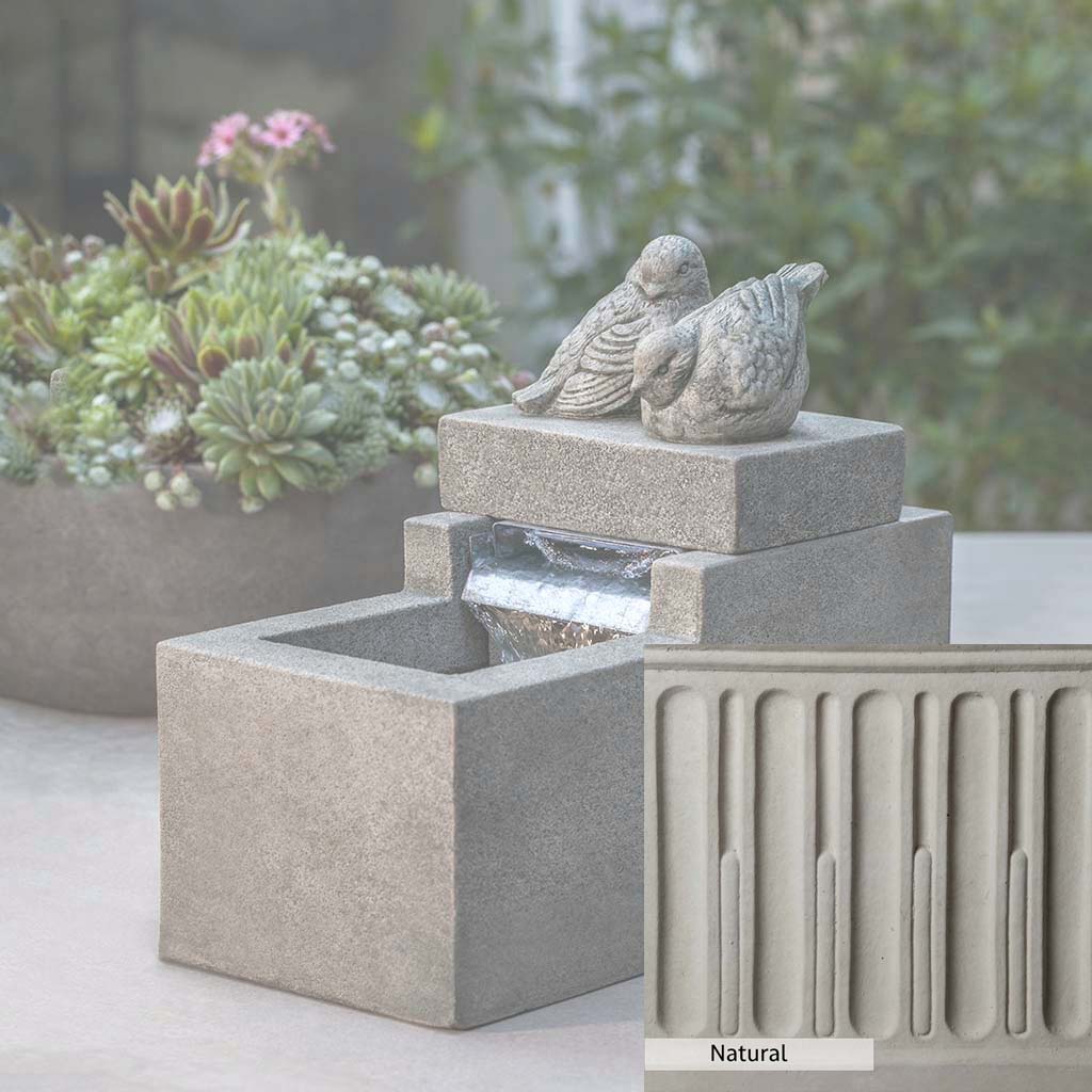 Campania International Mini Element Bird Fountain - Image 4