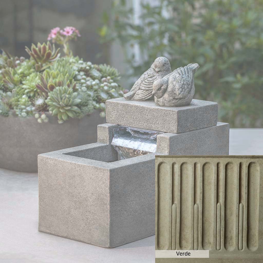 Campania International Mini Element Bird Fountain - Image 8