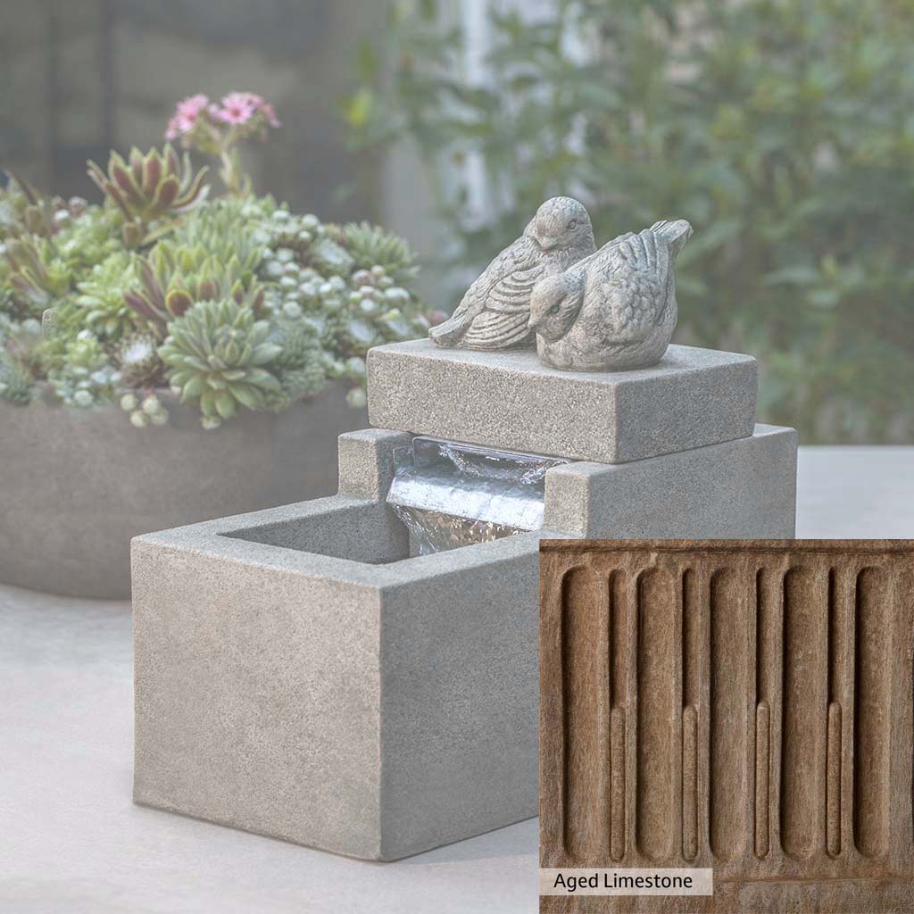 Campania International Mini Element Bird Fountain - Image 9
