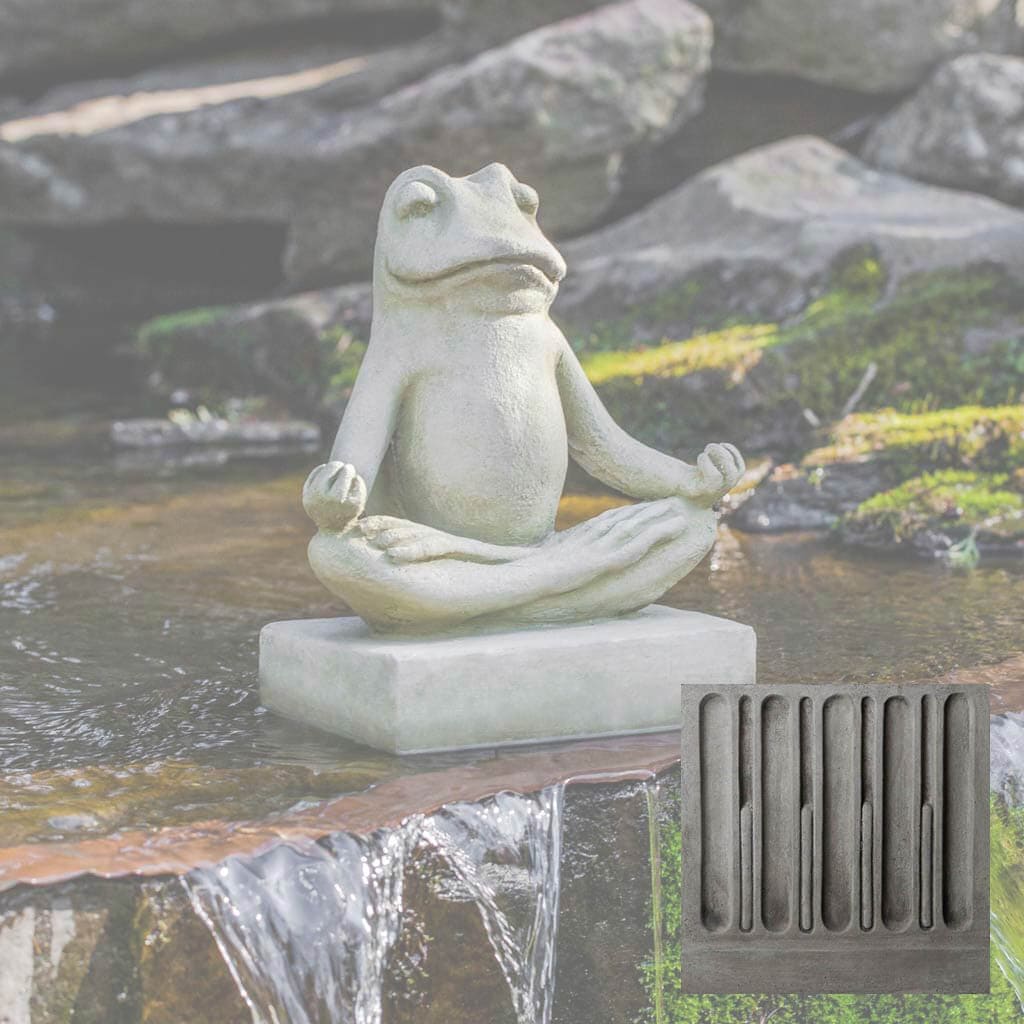 Campania International Mini Zen Frog Statue - Image 9