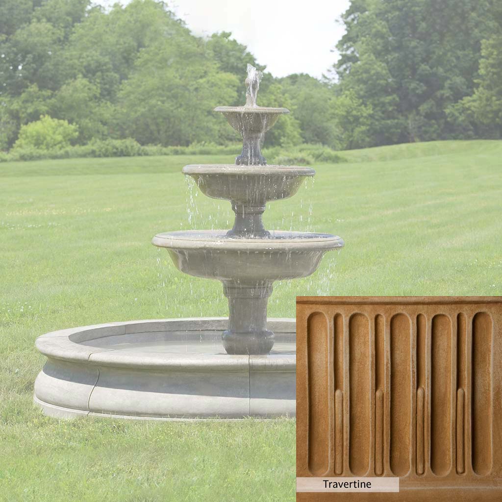 Campania International Newport Garden Fountain - Image 6