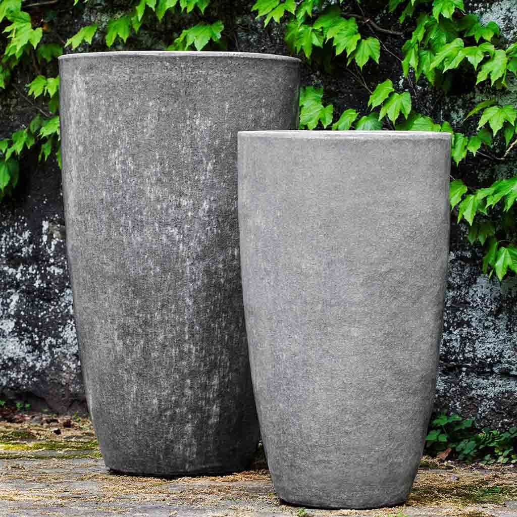 Campania International Orion Planter in Snow Monkey set of 2