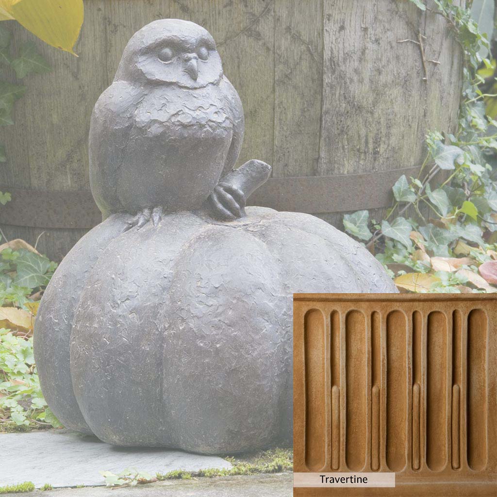 Campania International Owl on Pumpkin Statue - Image 7