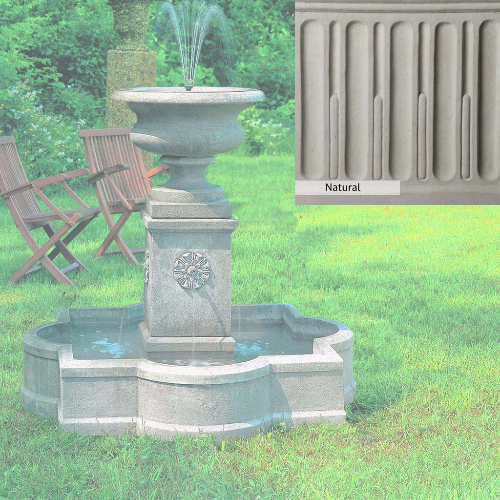 Campania International Palazzo Urn Fountain - Image 11