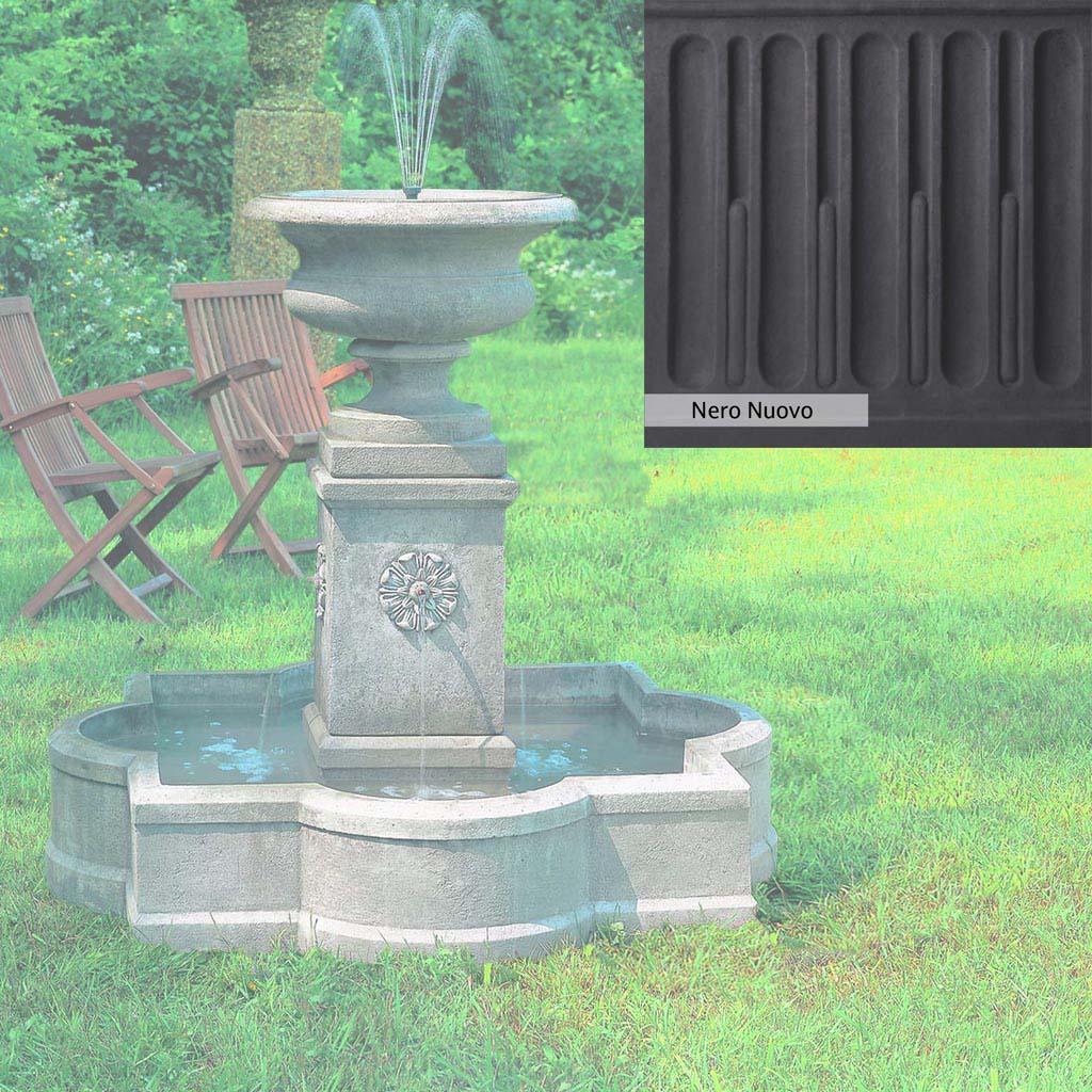 Campania International Palazzo Urn Fountain - Image 12