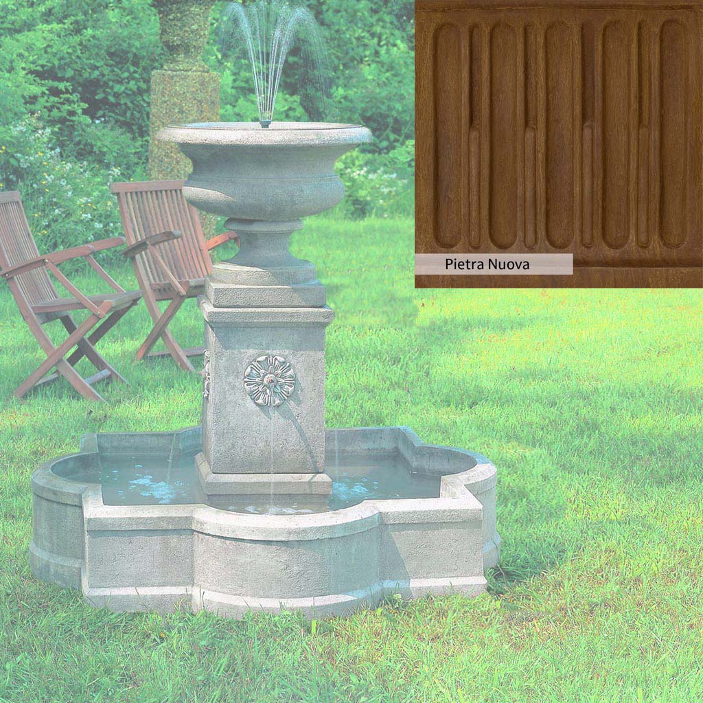 Campania International Palazzo Urn Fountain - Image 13
