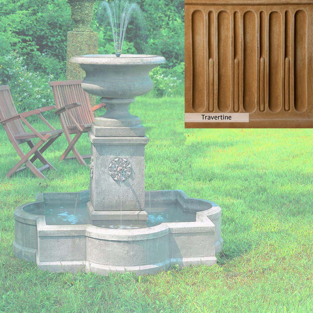 Campania International Palazzo Urn Fountain - Image 15