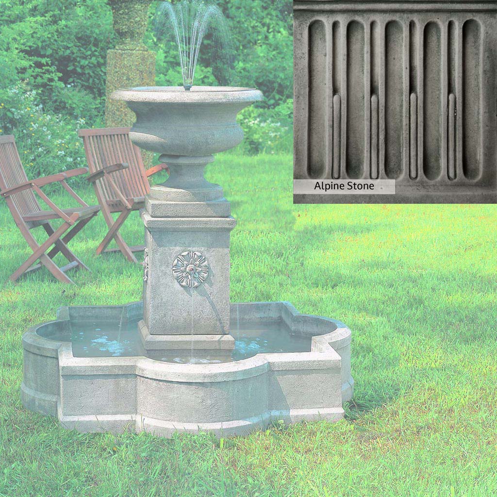 Campania International Palazzo Urn Fountain - Image 6