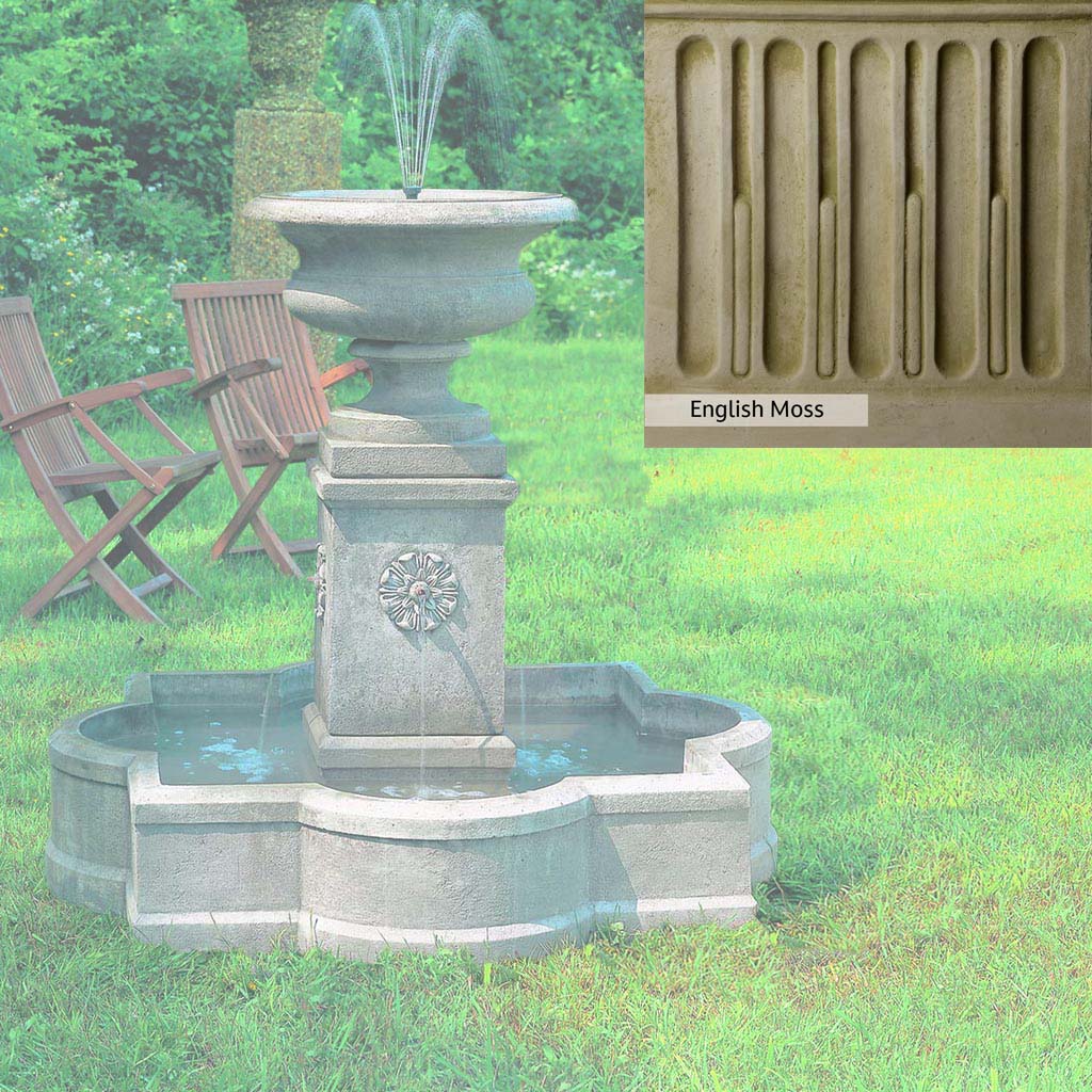 Campania International Palazzo Urn Fountain - Image 7