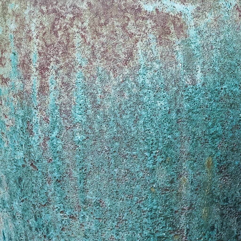 Campania International Paraiso Planter in Verdigris set of 2 - Image 2