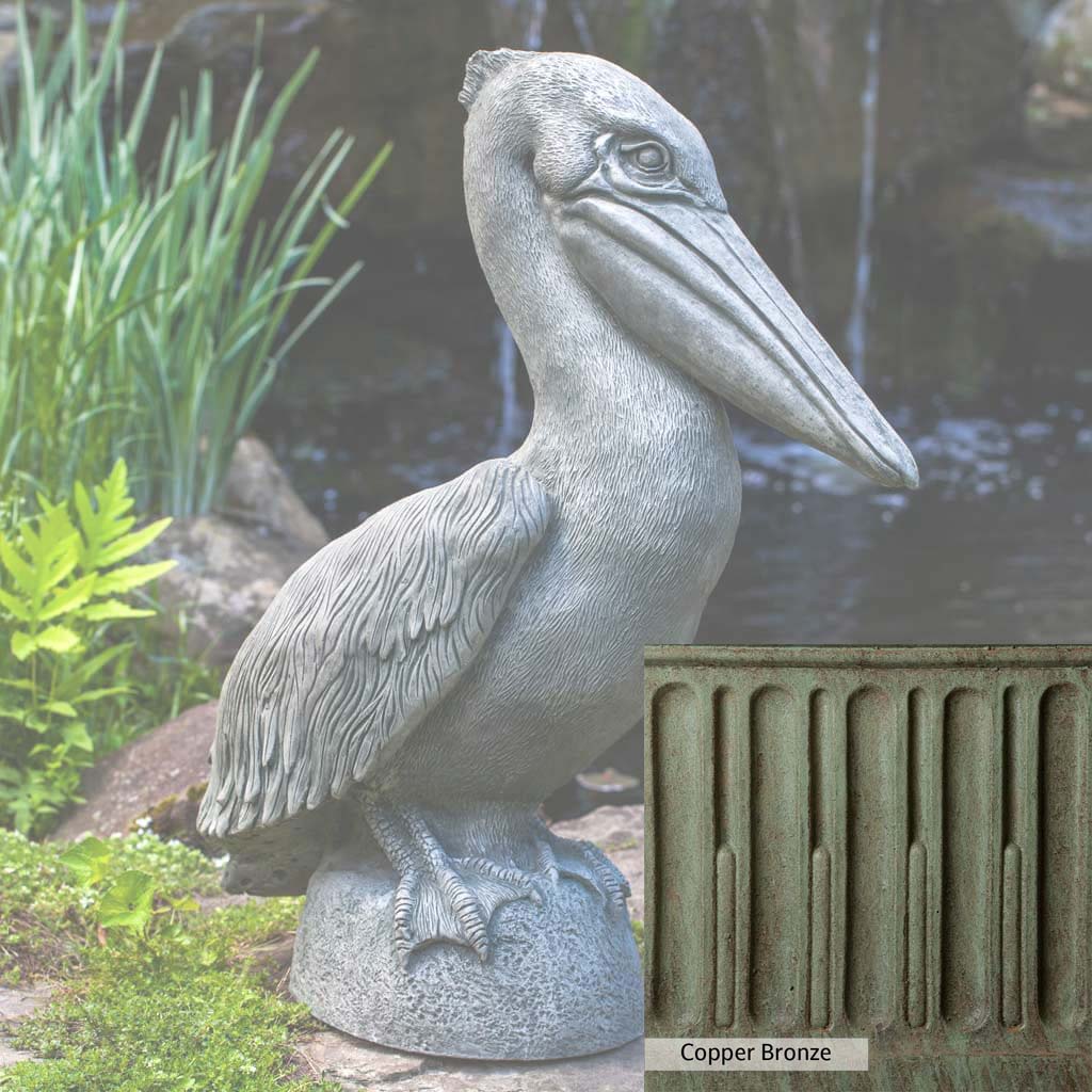 Campania International Pelican Statue - Image 5