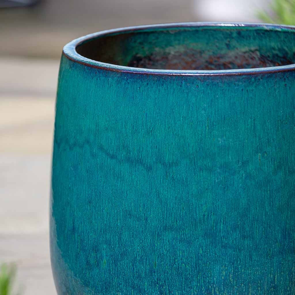 Campania International Potrero Planter in Indigo Rain set of 3 - Image 2