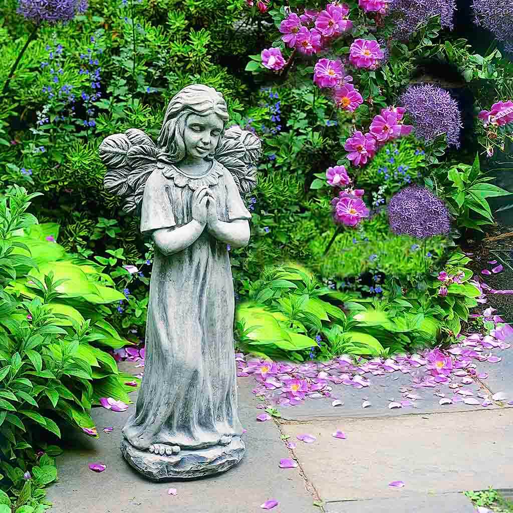 Campania International Praying Angel Statue