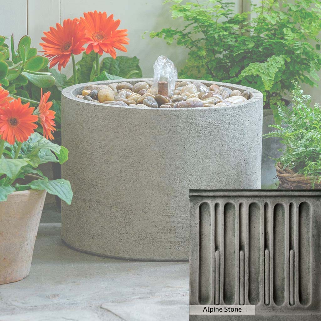 Campania International Salinas Low Pebble Fountain - Image 10