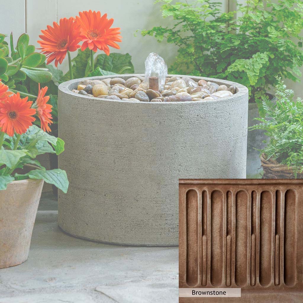 Campania International Salinas Low Pebble Fountain - Image 11