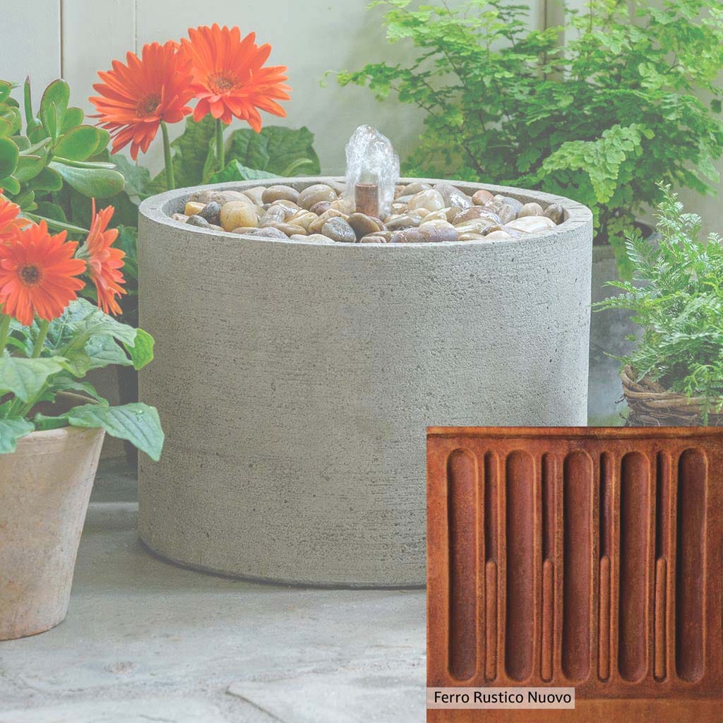 Campania International Salinas Low Pebble Fountain - Image 15