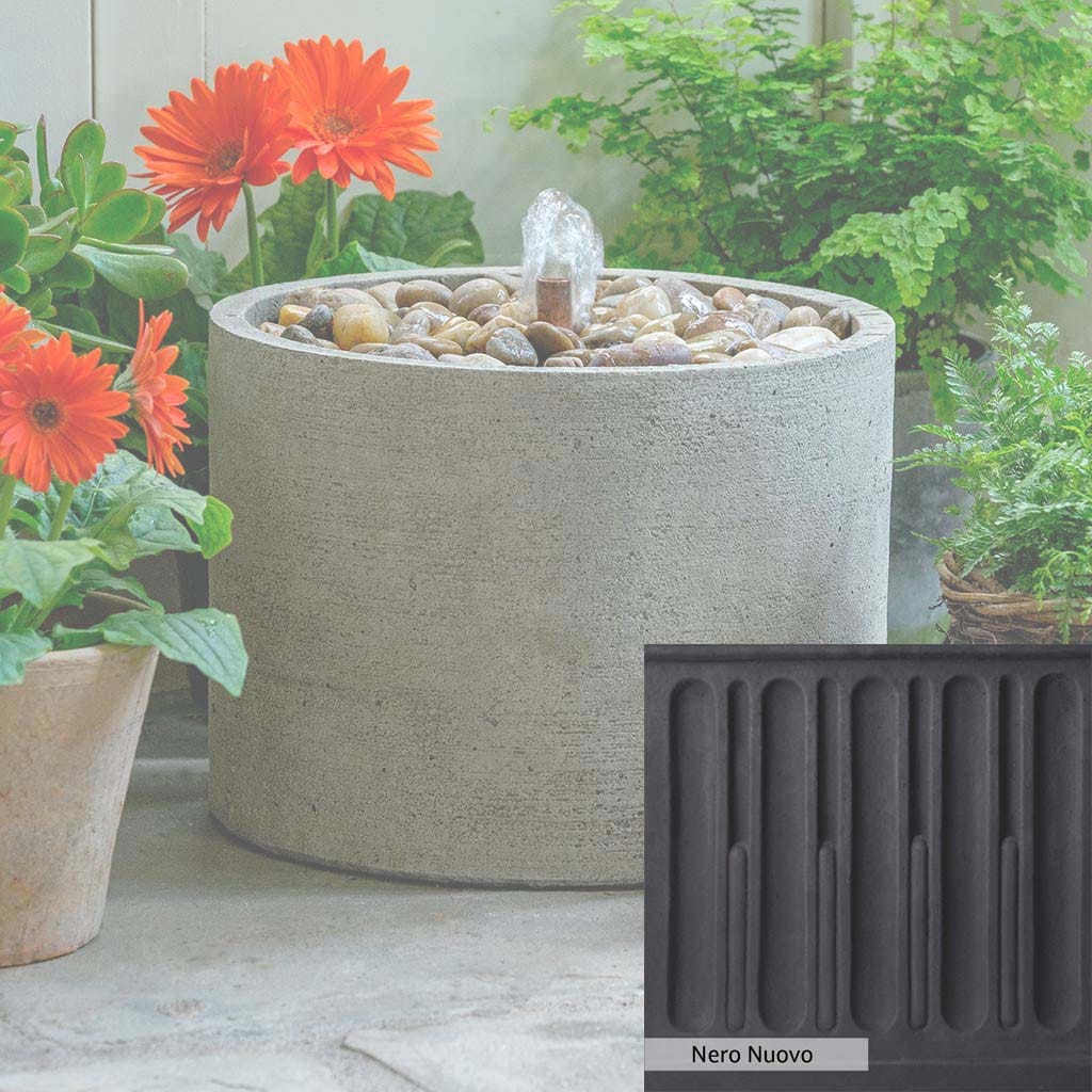 Campania International Salinas Low Pebble Fountain - Image 4