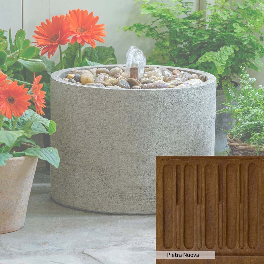 Campania International Salinas Low Pebble Fountain - Image 5