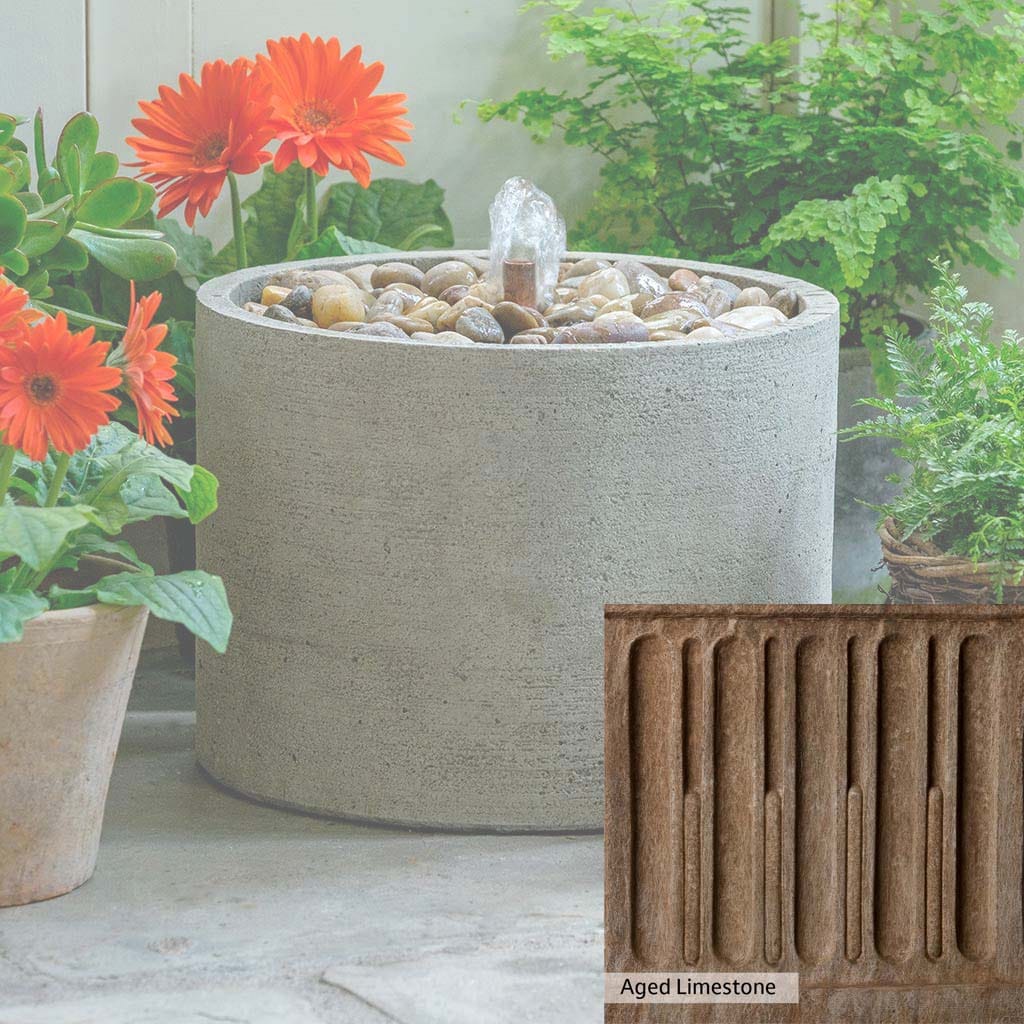 Campania International Salinas Low Pebble Fountain - Image 9