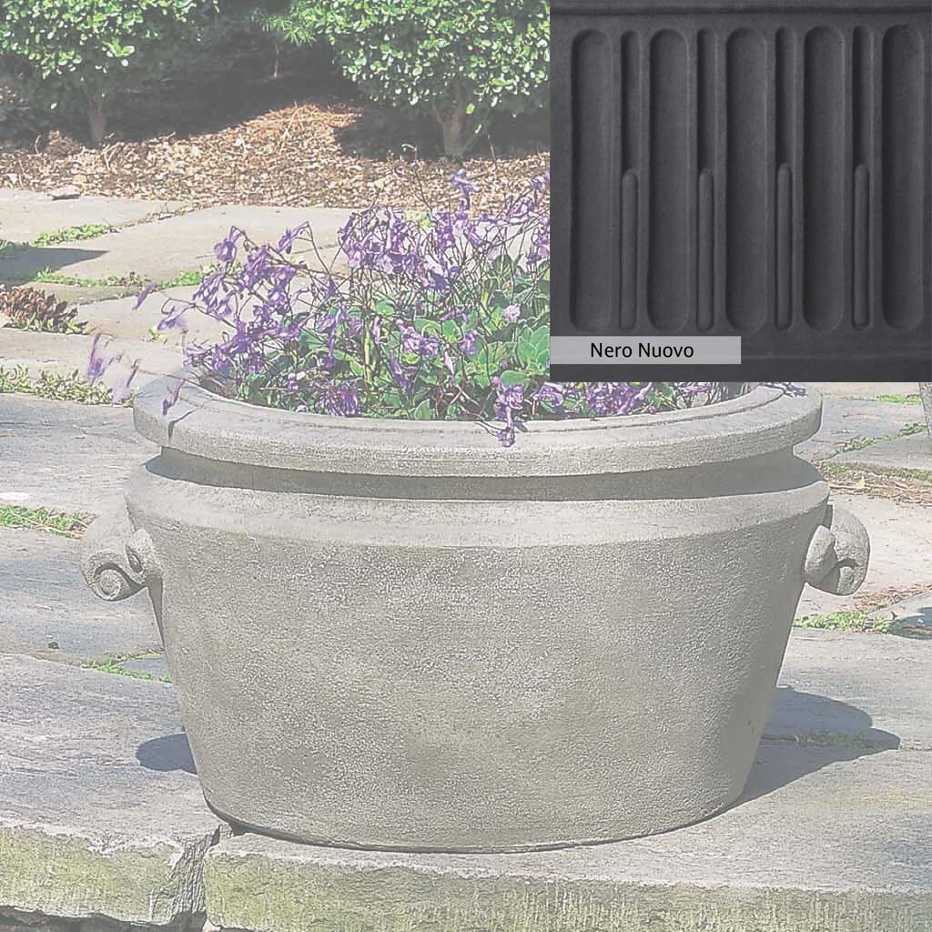 Campania International Scroll Handle Tub Planter - Image 11