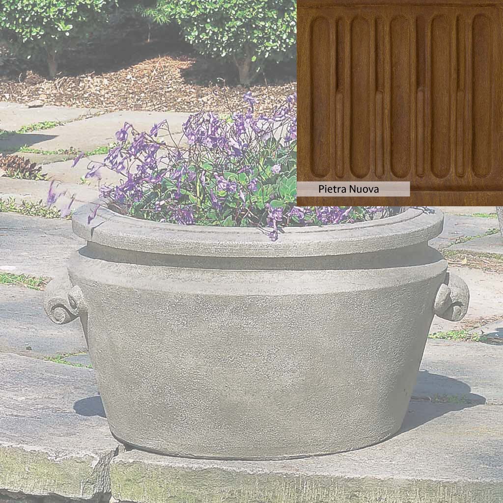 Campania International Scroll Handle Tub Planter - Image 12