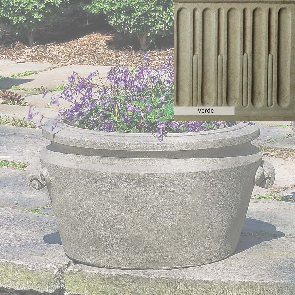Campania International Scroll Handle Tub Planter - Image 15